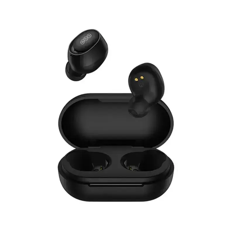 Bud earbuds with slide-open charging case