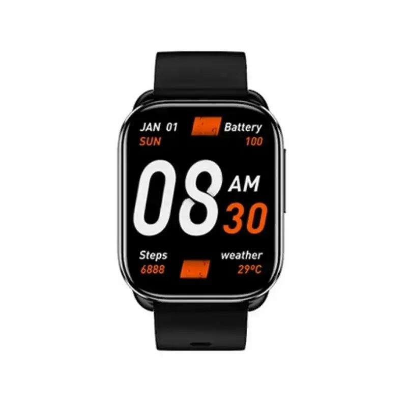 1.8-inch square display fitness smartwatch