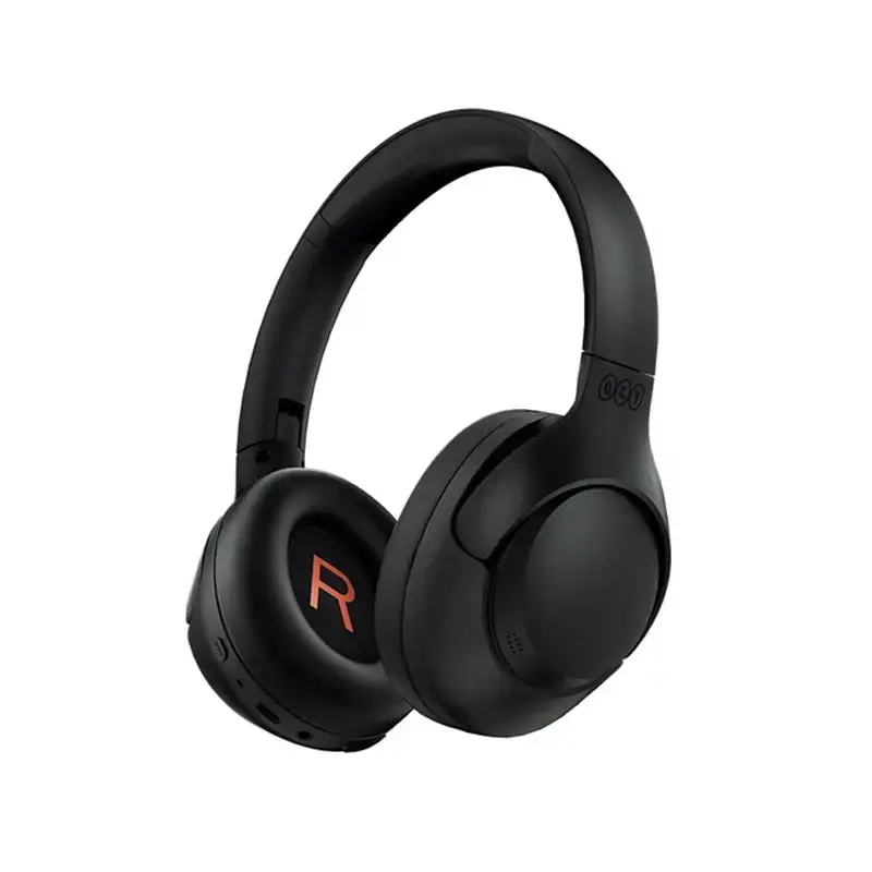 Hybrid ANC headphones with contrast ear cushions