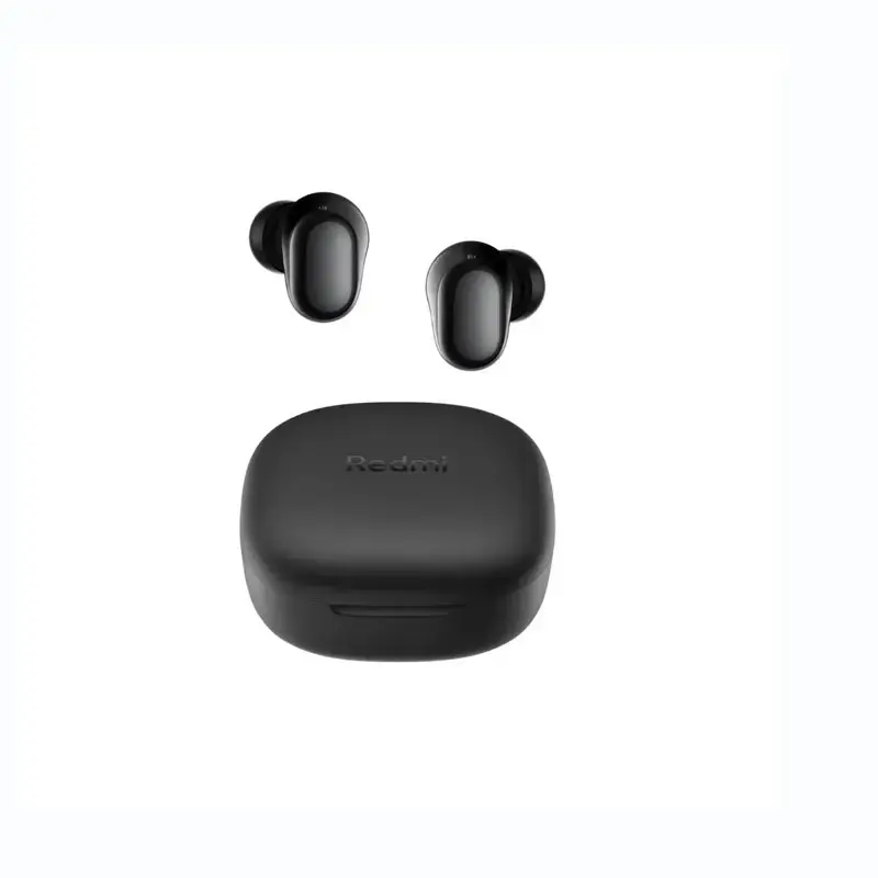 Essential compact wireless earbuds with button controls