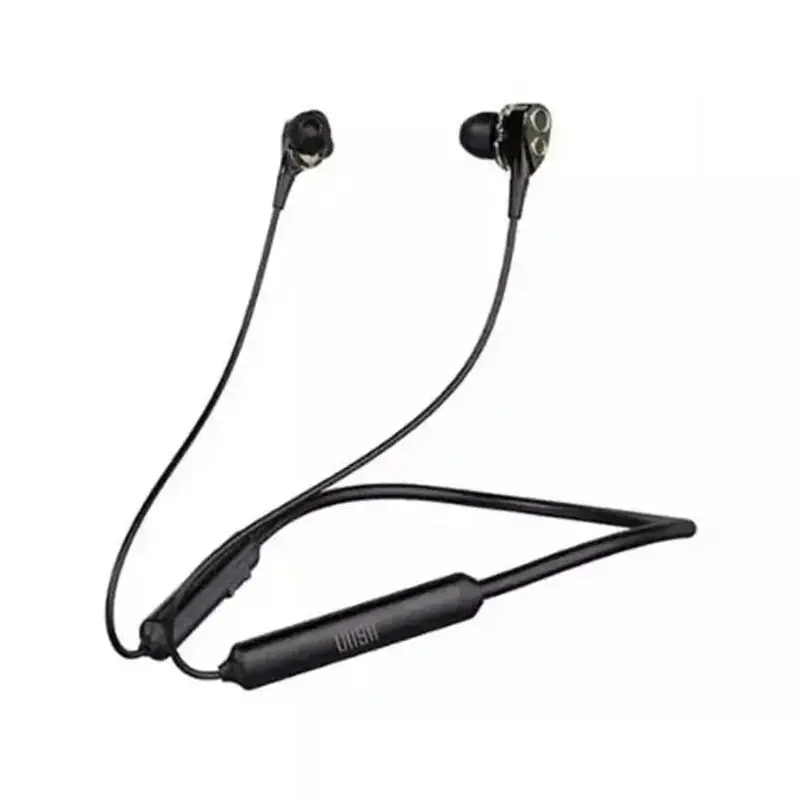 Dual-driver Bluetooth neckband earphones