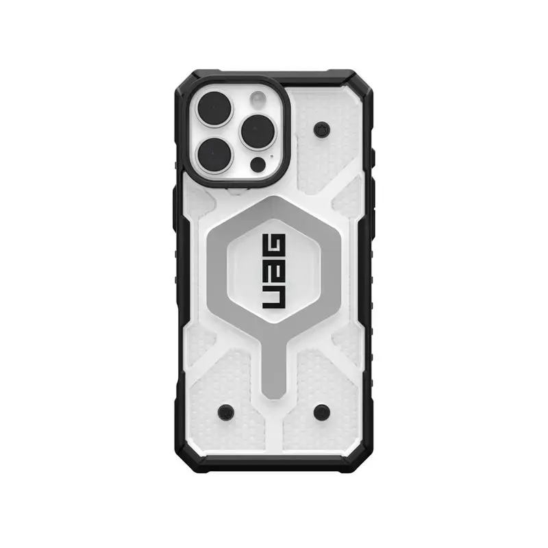 Translucent rugged magnetic phone case